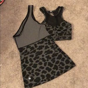 Lululemon matching tops